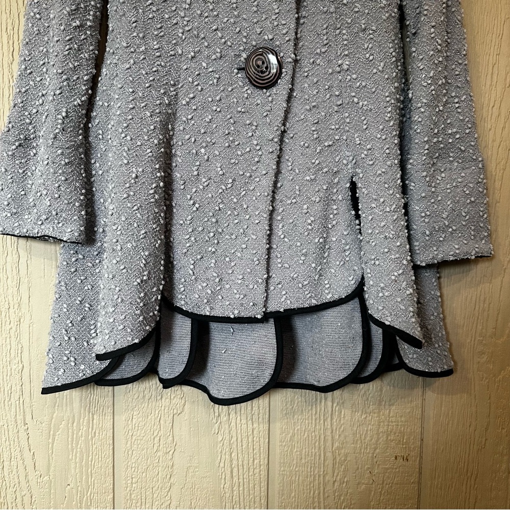 Song & Sung Gray Pea Coat - Picture 4 of 7